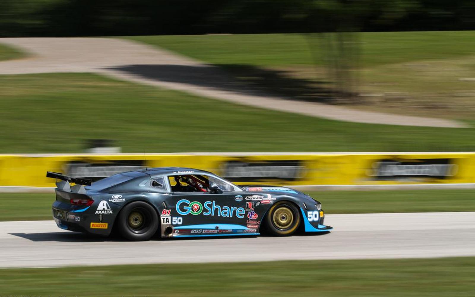 Lightning Pace for Burtin Racing and GoShare Axalta Camaro at Road America